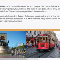 Nostalji Hostel to istanbul airport transfer